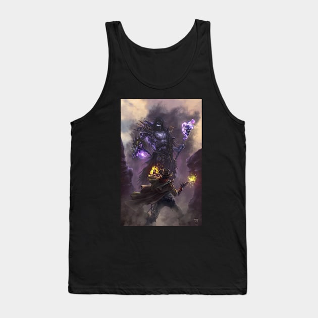 Guns' Ghosts: Legends of the Wild Weird West, A Weird Western Fantasy Tank Top by Joseph J Bailey Author Designs